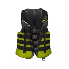 Kamizelka ONeill Superlite 50N ISO Vest Black Lime Smoke Lime