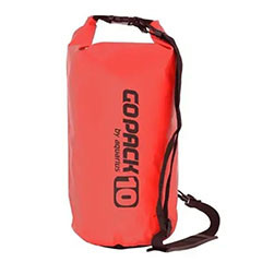 Worek wodoszczelny Aquarius 10l Red z Paskiem