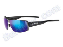 Okulary Uvex Stick Black Mat Silver 2016 2015