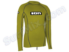 Koszulka ION Rashguard Men LS - Promo Mustard