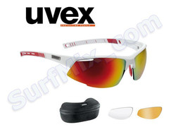 Okulary Uvex Radical Pro 8316 + dwa dodatkowe zestawy soczewek 2011