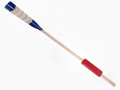 Wiosło John Paddle Drewniane Ozdobne Malowane z Przeciwwagą WZ2