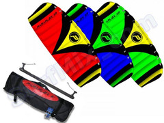 Latawiec Wolkenstürmer Paraflex Sport 2,3 m z Barem Green