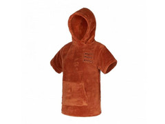 Poncho Mystic Teddy Kids Rusty Red