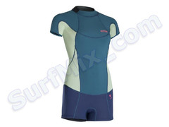 Pianka ION Wetsuits FL Muse Shorty Backzip SS 2,5 DL Lemongrass Blue