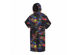 Poncho Mystic Velour Rainbow