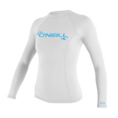 Koszulka ONEILL Women BASIC SKINS L/S Rash Guard White