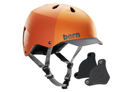 Kask Bern Watts H2O Matte Orange Hatstyle
