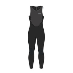 Pianka Mystic Long John Surf Black 2025