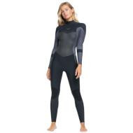 Pianka Roxy 5/4/3mm Syncro Base Back Zip Wetsuit Jet Black 2022