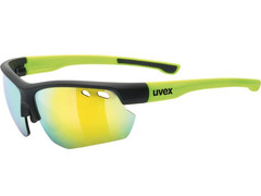 Okulary Uvex Sportstyle 115 Black mat Yellow 2616 2021