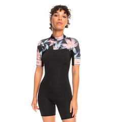 Pianka damska Roxy 2mm Swell Series SS Anthracite Paradise Found S 2023