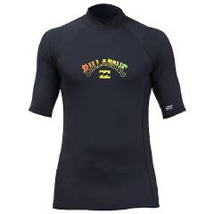 Koszulka krótki rękaw Billabong Arch SS Rashguard Black