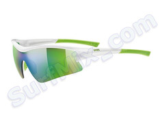 Okulary Uvex Sportstyle Sgl 103 White Green 8716 2015