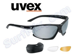 Okulary Uvex Hawk 2216 + dwa dodatkowe zestawy soczewek 2012