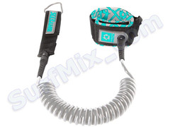 Leash Mystic Sup Coiled 10 Grey 2018