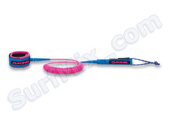 Leash Dakine Sup 10X3/16 Coiled Calf Cyan 2017