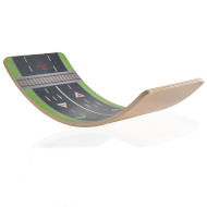 Deska równoważna KidiBoard balansująca do ćwiczeń sensomotorycznych dla dzieci Balance Board Road