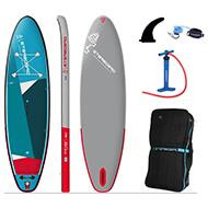 Deska Starboard Sup iGo Zen + Wiosło Fiber Glass 10.8 (329x83x14cm) 2022