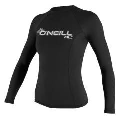 Koszulka ONEILL Women Basic Skins LS Rashguard Black