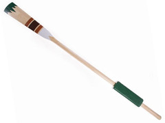 Wiosło John Paddle Drewniane Ozdobne Malowane z Przeciwwagą WZ3