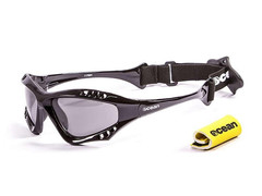 Okulary Ocean Australia Smoke Shiny Black + etui