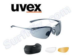 Okulary Uvex Protect 4716 + dwa dodatkowe zestawy soczewek 2012