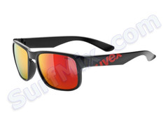 Okulary Uvex Lgl 22 Black Mat Red 2213 2015