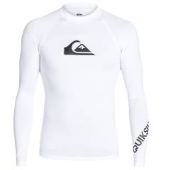 Koszulka długi rękaw Quiksilver All Time LS Rashguard UPF 50 White 2022