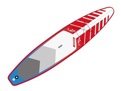 Deska SUP Shark TOURING TRAVELER z wiosłem 2019