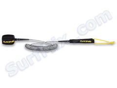 Leash Dakine Sup 10X5/16 Coiled Ankle Black 2017