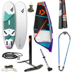Zestaw Foil Windsurfing Deska używana Fanatic Blast + żagiel używany Duotone F_Foil + Foil Starboard