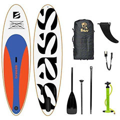 Deska SUP Bass Breeze 10.6 (320x84x15cm) + Wiosło + Leash + Pompka + plecak 2021