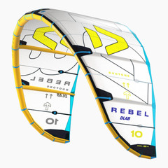 Latawiec Duotone Rebel D Lab Light Grey Lime 2025