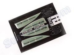 Finy do deski Kite SU-2 Free 3 cm Transparent