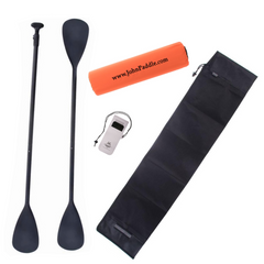 Zestaw Wiosło SUP/Kajak John Paddle NRO 165-208/225cm + odbijacz + pokrowiec + etui