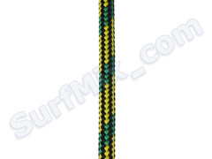 Lina żeglarska Bezalin Neptun 106, do fałów, czarno-żółto-zielona 6mm 2022