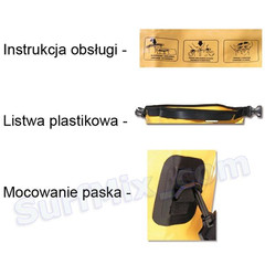 Worek wodoszczelny na Piankę, kamizelkę, buty Aquarius 30l z Paskiem