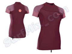 Koszulka ION Neo Top Women 2/1 Dark Berry