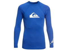 Koszulka długi rękaw Quiksilver All Time Youth LS Rashguard UPF 50 Electric Royal