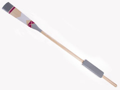 Wiosło John Paddle Drewniane Ozdobne Malowane z Przeciwwagą WZ1