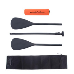 Zestaw Wiosło SUP/Kajak John Paddle 165-208/225cm + odbijacz + pokrowiec