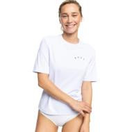 Koszulka krótki rękaw Roxy Enjoy Waves UPF 50 Rashguard White 2022