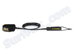 SUP Leash Dakine Coiled Calf Black 10x3/16 2016