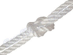 Lina żeglarska Bezalin Mistral 210, pływająca, cumownicza, do odbijaczy, biała 10mm