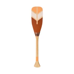 Pagaj John Paddle Ozdoba Kolorowy Malowany 60 cm WZ1 ze skórzaną pionową zawieszką