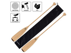 Pagaj John Paddle Beavertail Sosnowy + pokrowiec Bag Pro (komplet: 2 pagaje + 1 pokrowiec)