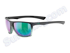 Okulary Uvex Lgl 23 Black Mat Green 2716 2015