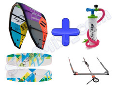 Zestaw Deska NKB Gonzales Latawiec NKB Rebel Bar 5th Element 2012