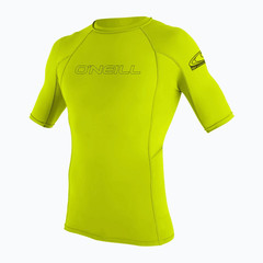Koszulka ONeill Basic Skins S/S Rash Guard Lime